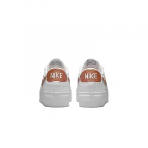 Dámska vychádzková obuv NIKE Blazer Low Platform white black sail metallic copper