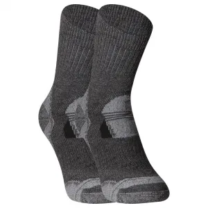 Turistické ponožky VOXX 1 PACK-MERINO Stabil CLIMAYARN-dark grey