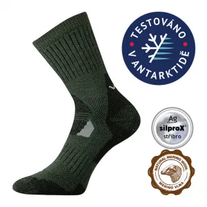 Turistické ponožky VOXX 1 PACK-MERINO Stabil CLIMAYARN-dark grey