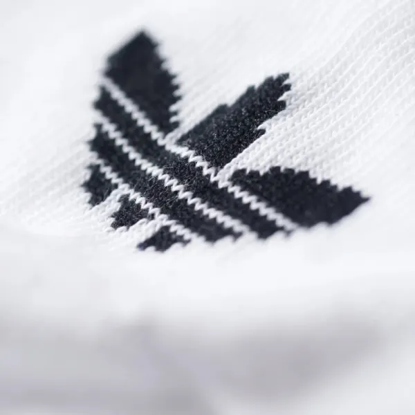 Ponožky ADIDAS ORIGINALS 3 PACK-TREFOIL LINER-S20273-3 PACK-WHITE WHITE BLACK