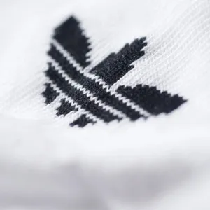 Ponožky ADIDAS ORIGINALS 3 PACK-TREFOIL LINER-S20273-3 PACK-WHITE WHITE BLACK