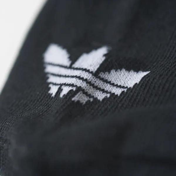 Ponožky ADIDAS ORIGINALS 3 PACK-TREFOIL LINER-S20274-BLACK BLACK WHITE