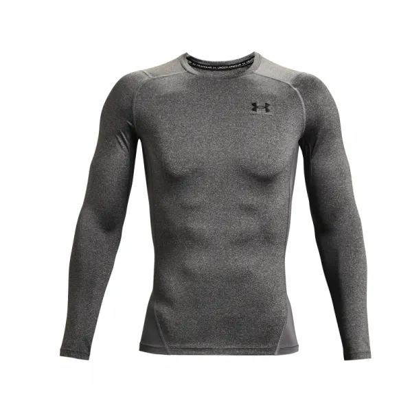 Pánske kompresné tričko s dlhým rukávom UNDER ARMOUR UA HG Armour Comp LS-GRY