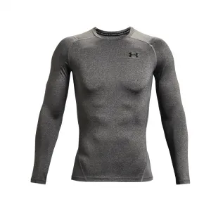 Pánske kompresné tričko s dlhým rukávom UNDER ARMOUR UA HG Armour Comp LS-GRY