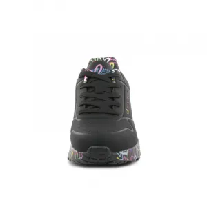 Dievčenská rekreačná obuv SKECHERS Uno Lite Lovely Luv black