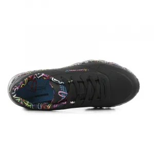 Dievčenská rekreačná obuv SKECHERS Uno Lite Lovely Luv black