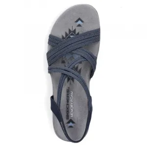 Dámske sandále SKECHERS Reggae Slim Turn It Up navy