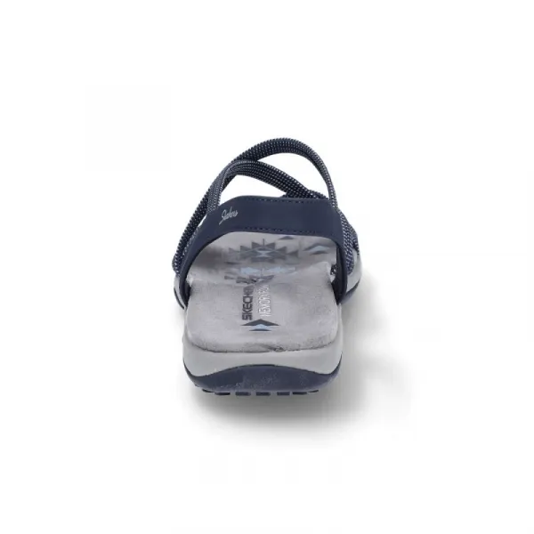Dámske sandále SKECHERS Reggae Slim Turn It Up navy