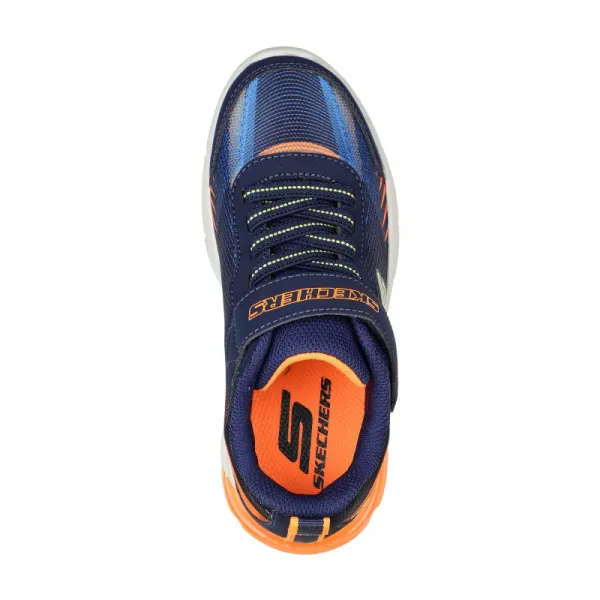 Chlapčenská rekreačná obuv SKECHERS Thermoflux 2.0 Kodron navy orange
