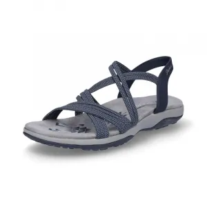 Dámske sandále SKECHERS Reggae Slim Turn It Up navy