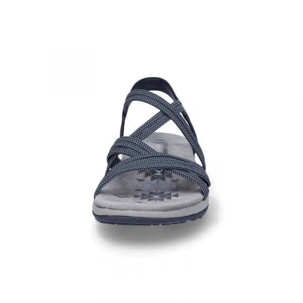 Dámske sandále SKECHERS Reggae Slim Turn It Up navy