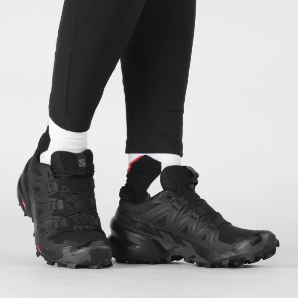 Dámska bežecká trailová obuv SALOMON Speedcross 6 W black black phantom
