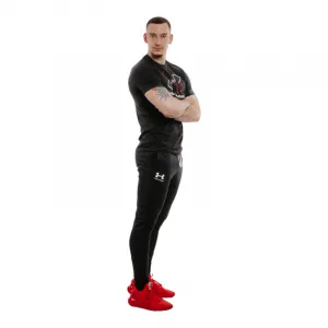 Pánske tričko s krátkym rukávom UNDER ARMOUR UA GL FOUNDATION UPDATE SS-BLK