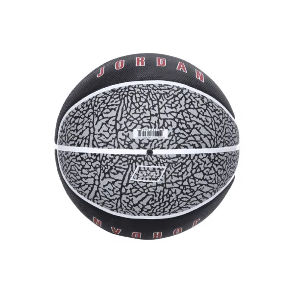 Nike JORDAN PLAYGROUND 2.0 8P DEFLATED Basketbalová lopta, čierna, veľkosť