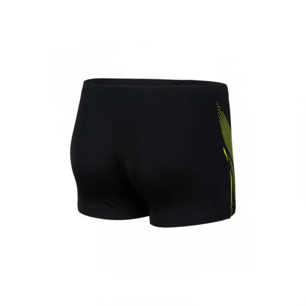 Juniorské plavecké boxerky ARENA BOYS SWIM SHORT GRAPHIC Black