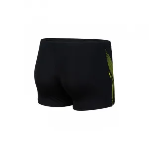 Juniorské plavecké boxerky ARENA BOYS SWIM SHORT GRAPHIC Black