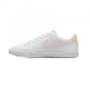 Dievčenská vychádzková obuv NIKE Court Legacy white pink foam honeydew