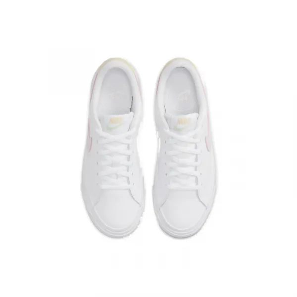 Dievčenská vychádzková obuv NIKE Court Legacy white pink foam honeydew