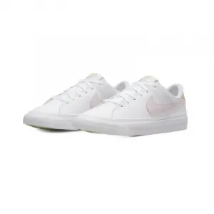 Dievčenská vychádzková obuv NIKE Court Legacy white pink foam honeydew
