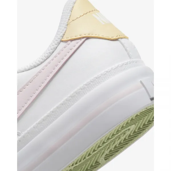 Dievčenská vychádzková obuv NIKE Court Legacy white pink foam honeydew