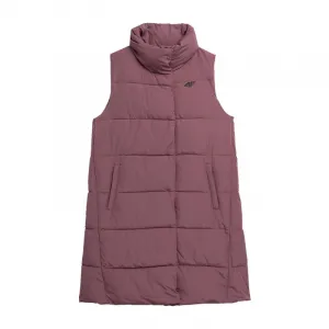 Dámska vesta 4F VEST-AW23TVESF076-53S-DARK PINK