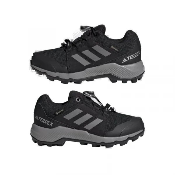 Juniorská nízka turistická obuv ADIDAS TERREX GTX K CBLACK GRETHR CBLACK