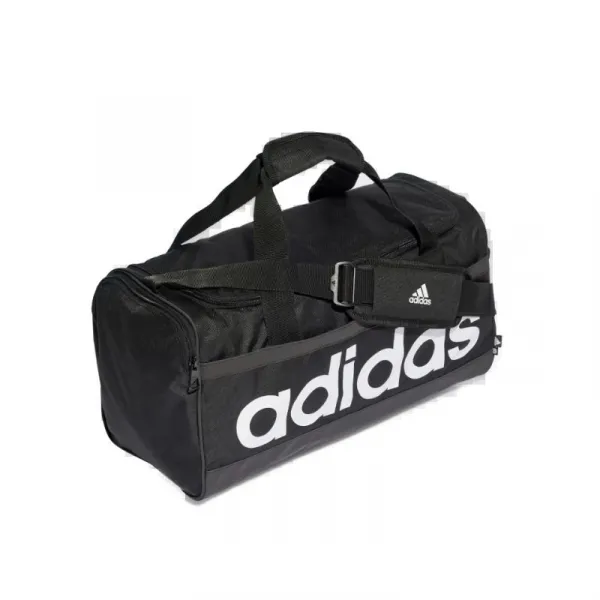 Cestovná taška ADIDAS LINEAR DUFFEL M BLACK WHITE