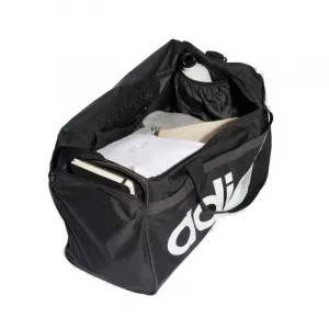 Cestovná taška ADIDAS LINEAR DUFFEL M BLACK WHITE