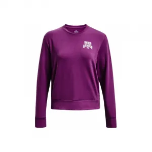 Dámska mikina UNDER ARMOUR UA Rival Terry Graphic Crew-PPL