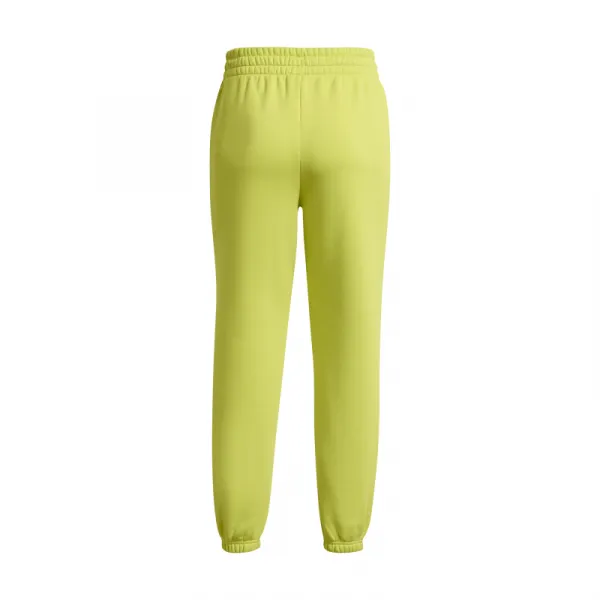 Dámske tepláky UNDER ARMOUR Essential Fleece Joggers-YLW