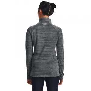 Dámska tréningová mikina s 1 2 zipsom UNDER ARMOUR Evolved Core Tech A1 Zip -BLK