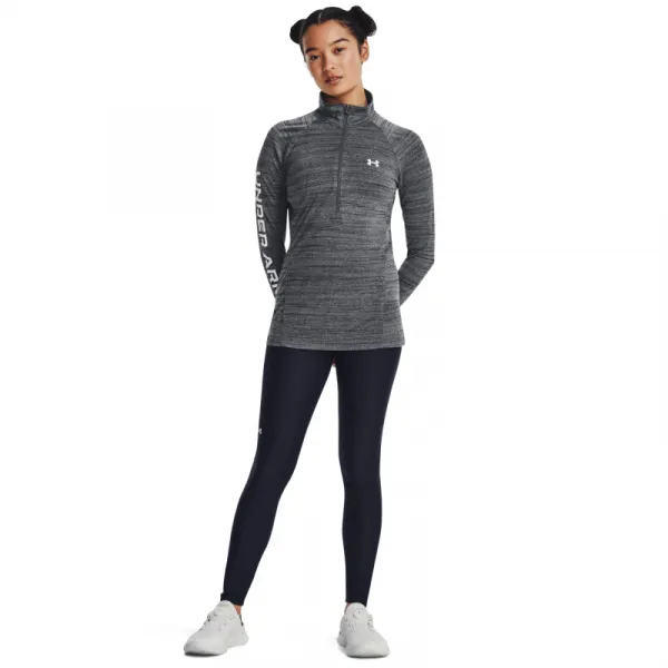 Dámska tréningová mikina s 1 2 zipsom UNDER ARMOUR Evolved Core Tech A1 Zip -BLK