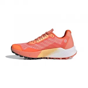 Dámska bežecká trailová obuv ADIDAS Terrex Agravic Flow 2.0 coral fusion impact orange white