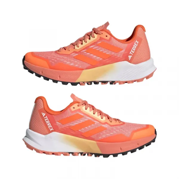 Dámska bežecká trailová obuv ADIDAS Terrex Agravic Flow 2.0 coral fusion impact orange white