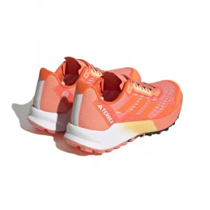 Dámska bežecká trailová obuv ADIDAS Terrex Agravic Flow 2.0 coral fusion impact orange white