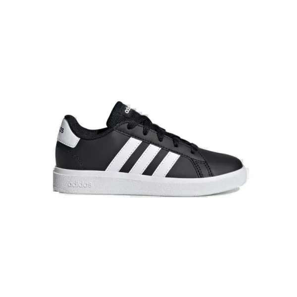 Juniorská rekreačná obuv ADIDAS Grand Court 2.0 core black cloud white core black