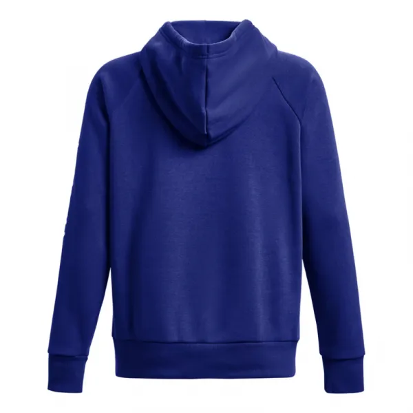 Dámska zateplená tréningová mikina s kapucňou UNDER ARMOUR UA Rival Fleece Graphic Hdy-Royal BLU