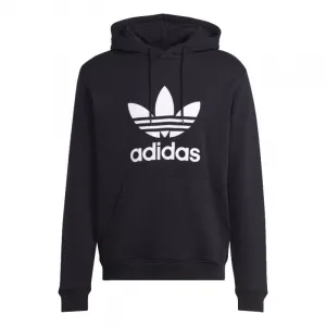 Pánska mikina s kapucňou ADIDAS ORIGINALS TREFOIL HOODY-IM4489-black white