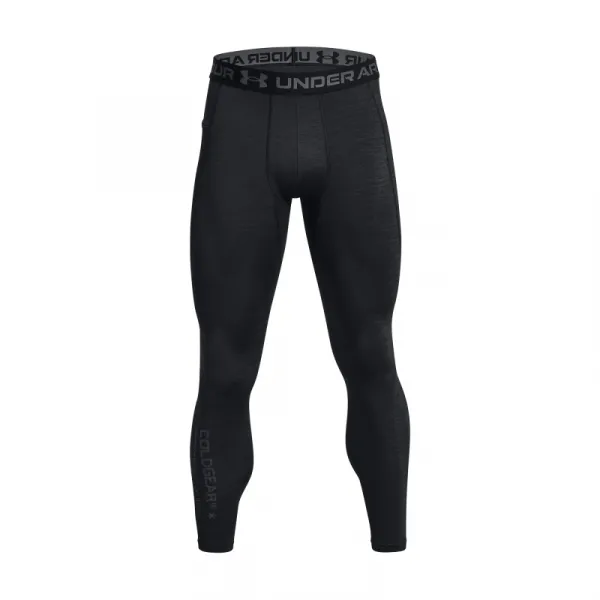 Pánske zateplené legíny UNDER ARMOUR UA CG Armour Twist Lgs-BLK