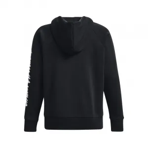 Dámska zateplená tréningová mikina s kapucňou UNDER ARMOUR UA Rival Fleece Graphic Hdy-BLK
