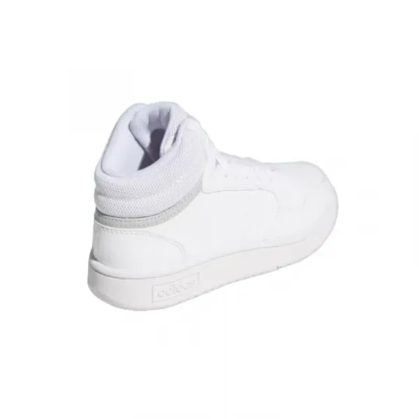 Juniorská rekreačná obuv ADIDAS Hoops 3.0 Mid K cloud white cloud white grey two