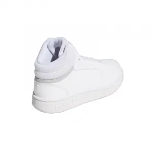 Juniorská rekreačná obuv ADIDAS Hoops 3.0 Mid K cloud white cloud white grey two