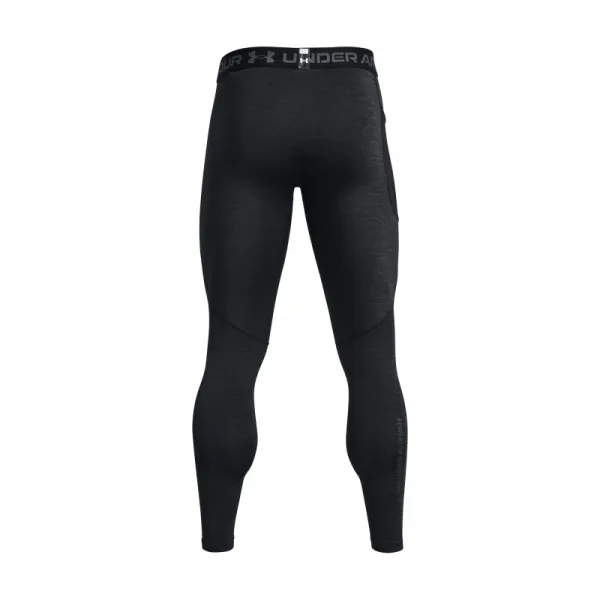 Pánske zateplené legíny UNDER ARMOUR UA CG Armour Twist Lgs-BLK