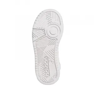 Juniorská rekreačná obuv ADIDAS Hoops 3.0 Mid K cloud white cloud white grey two