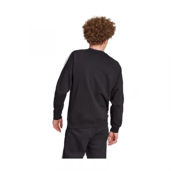 Pánska mikina ADIDAS ORIGINALS 3-STRIPES CREW-IM2087-black