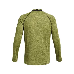 Pánske kompresné tričko s dlhým rukávom UNDER ARMOUR UA CG Armour Twist Mock-YLW