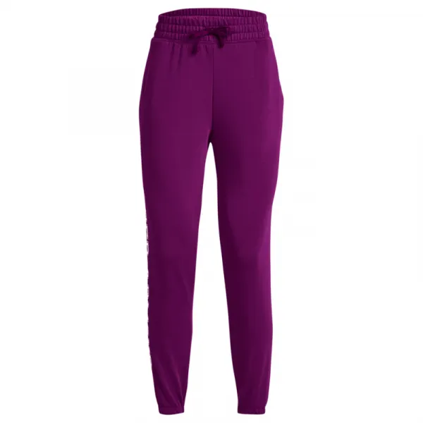 Dámske tepláky UNDER ARMOUR UA Rival Terry Graphic Jogr-PPL