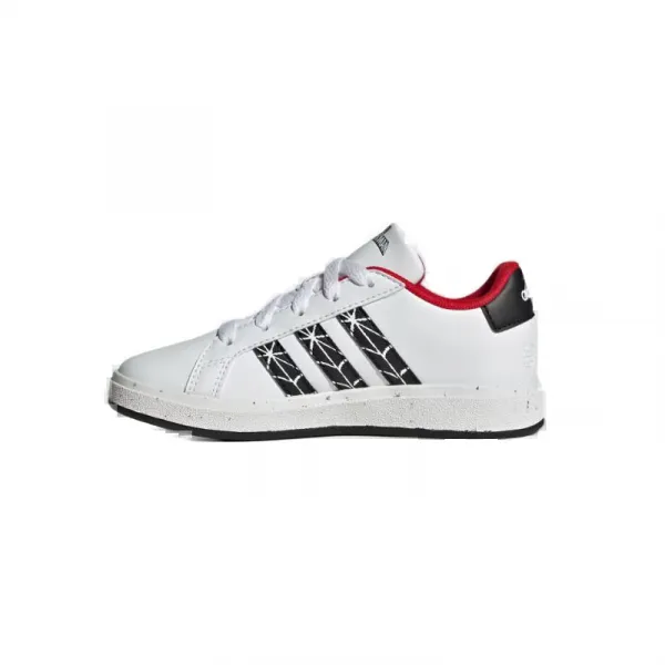 Chlapčenská rekreačná obuv ADIDAS Grand Court X Marvel Spider-man white core black scarlet