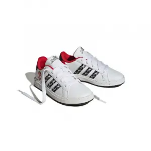 Chlapčenská rekreačná obuv ADIDAS Grand Court X Marvel Spider-man white core black scarlet