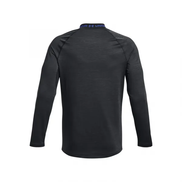 Pánske kompresné tričko s dlhým rukávom UNDER ARMOUR UA CG Armour Twist Mock-BLK